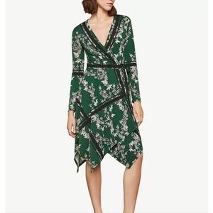 NWT BCBGMAXAZRIA Isabella Asymmetrical Wrap Dress